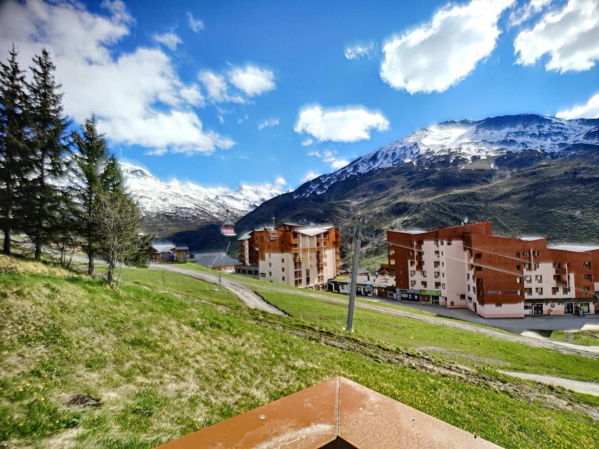 Beau 2P Cabine 6 Pers, 30M², Exposition Sud, Ski Aux Pieds, Parking Inclus - Les Menuires - Fr-1-178-325 Apartment Сен-Мартен-дьо-Белвил Екстериор снимка